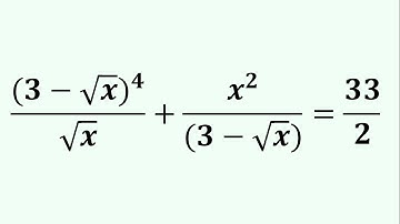 Solving a Nice Rational Equation using Substitutions | Math Olympiad