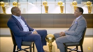 Magic Johnson & Isiah Thomas | 1-on-1 Interview (Players Only)[FULL]