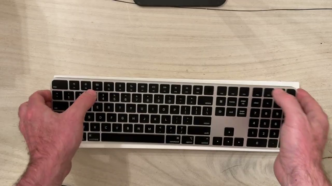 Apple Magic Keyboard USB-C First Look - Openbox - YouTube