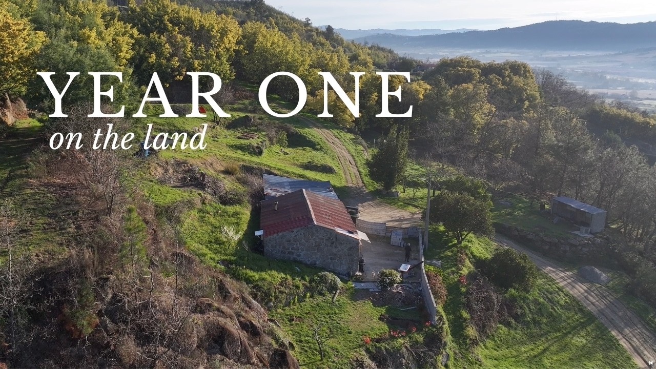 #31 YEAR ONE Timelapse | Renovating an Old Stone House, Restoring the Land, Our Homestead Portugal