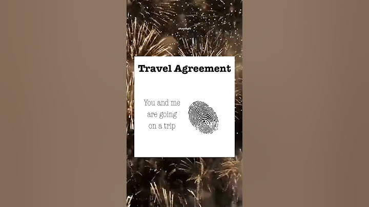 📣 Tag your travel buddy or SHARE this Travel agreement! ✈️