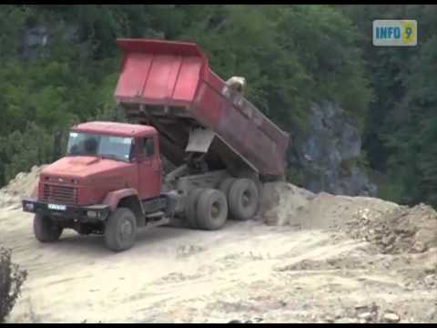 ჭიათურაში მარგანეცის მოპოვება