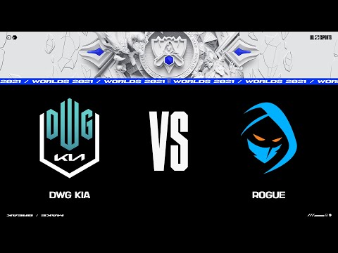DK vs. RGE | Worlds Group Stage Day 4 | DWG KIA vs. Rogue (2021)