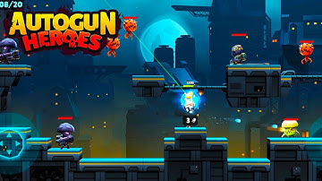 Autogun Heroes: Run&Gun - Gameplay (Android/HD)