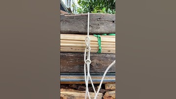 Simple freight buckles commonly used in life, everyone can learn practical knots and good helper
