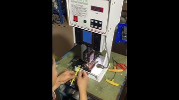 Ultra-quiet terminal machine semi-automatic crimping OTP terminal 1.5T crimping machine