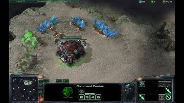 Starcraft 2 Terran Vs Zerg Desert Oasis Insane AI Part 1
