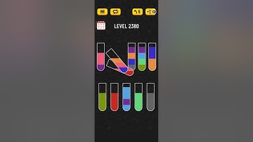 Water Sort Puzzle level 2380 #solveitwithme #watersortpuzzle #games #puzzlegamesolver #solutions