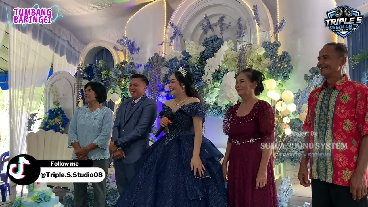 SAMSI -  TANDAK KARUNGUT - ACARA PERNIKAHAN ALDY & FITRI - DESA TUMBANG BARINGEI