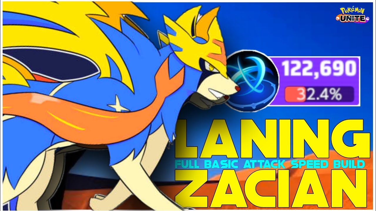 how to use zacian in pokemon unite｜TikTok Search