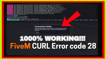 Fix FiveM CURL Error Code 28 | Failed to Connect to Server IP Timed Out
