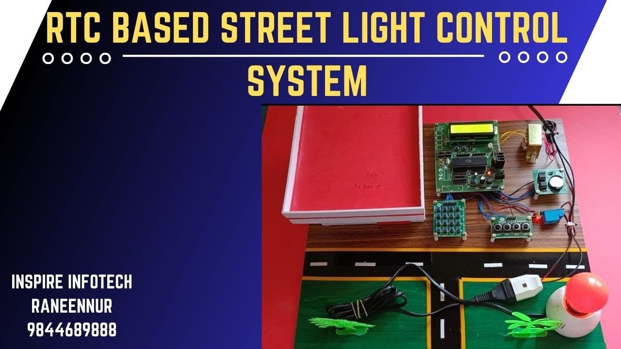 ISP_049 RTC Based Street light control system - YouTube
