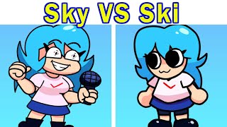 Friday Night Funkin' Sky VS Ski (FNF MOD/Hard) (No Memes)