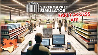 Supermarket Simulator #1 [FR] J'ouvre mon supermarché! Un LP pour découvrir l'EA! screenshot 1