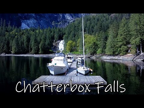 Sailing through Malibu Rapids to Chatterbox Falls BC