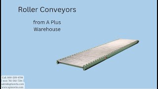 Roller Conveyors From A Plus Warehouse