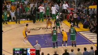 NBA Finals 2010 game 7 (end 4-3) Los Angeles Lakers - Boston Celtics 83-79 the grand finale