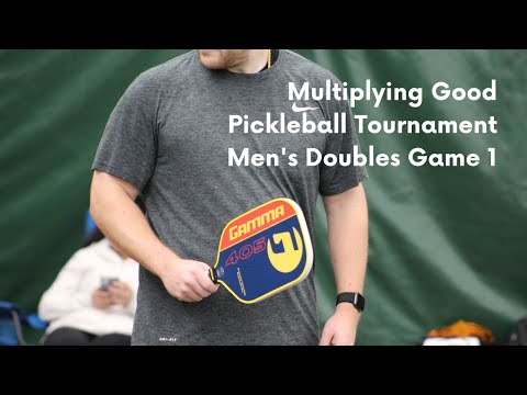 Multiplying Good Pickleball Tournament - Riley Harden & Tony Magna - Game 1