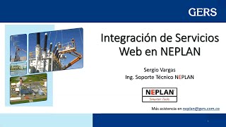 Webinar - Integración de Servicios Web en NEPLAN