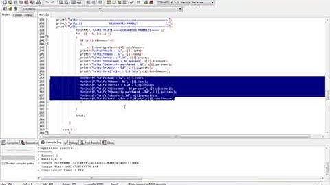 Inventory System using c programming language