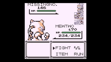 Missingno Glitch in Pokemon Red
