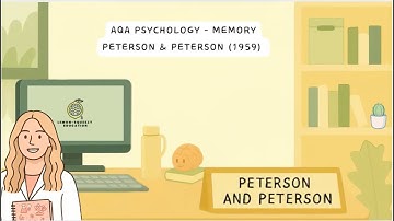 Peterson & Peterson’s Study on Short-Term Memory ⏱️ | AQA Psychology Paper 1 Memory Revision
