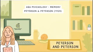 Peterson &amp; Peterson’s Study on Short-Term Memory ⏱️ | AQA Psychology Paper 1 Memory Revision