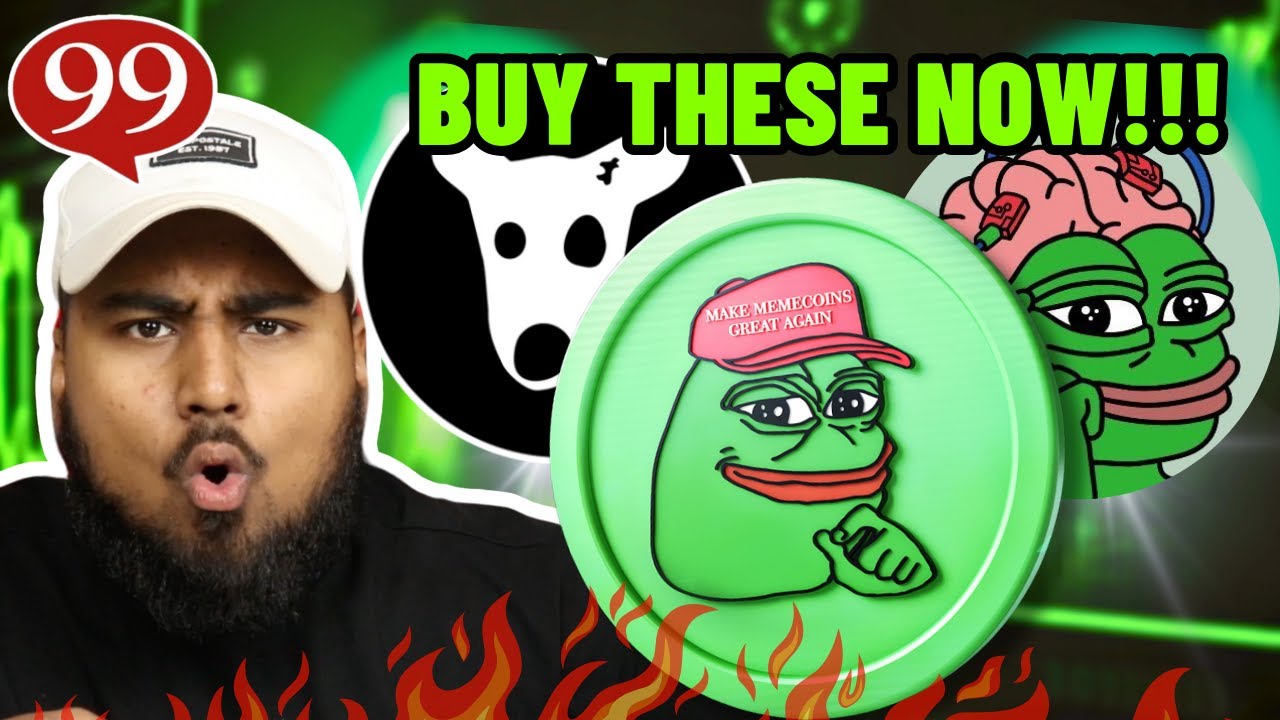 BUY THESE 5 MEME COINS NOW (NEXT BIG CRYPTO MEME COINS!!) - YouTube