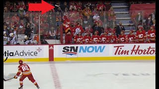 Tkachuk Saves Delay of Game Puck From Bench, Gets Penalty Anyway