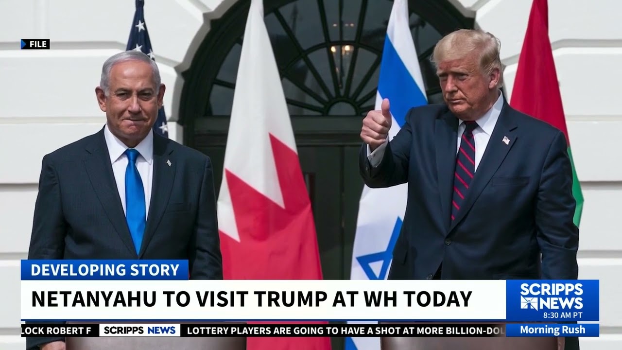 Trump, Netanyahu to meet at White House amid Gaza tensions