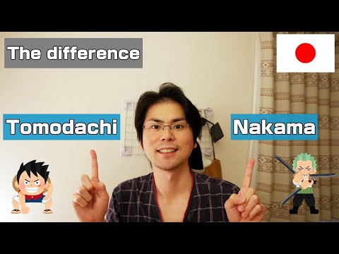 What&rsquo;s the difference Tomodachi and Nakama?