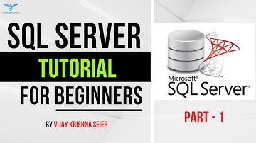 SQL Server Tutorial - Part1 || Create Database Tables || Insert Update Delete without Queries