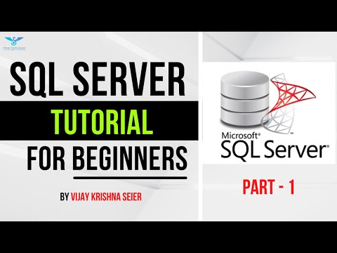 SQL Server Tutorial - Part1 || Create Database Tables || Insert Update Delete without Queries