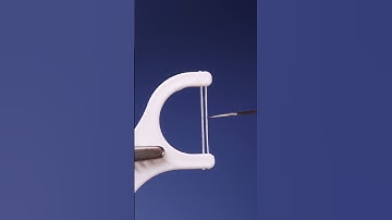 Dental Floss vs Hot Knife (Macro / Close-Up) #macro #asmr #asmrvideo #closeup