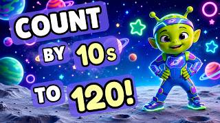 Count by 10s to 120! Jump & Move Brain Break!