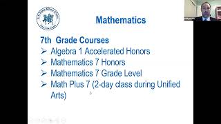 PMS Course Selection Night