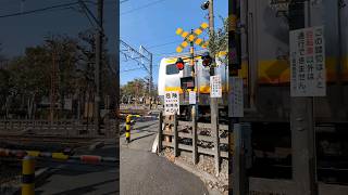 踏切 電車 鉄道 JR南武線 昇松 JR東日本E233系 railroad crossing japan