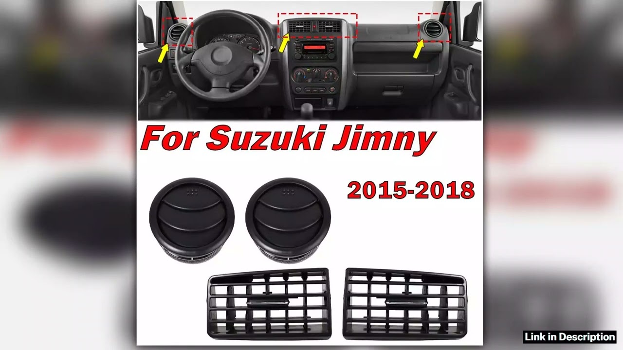 1PCS Car Internal Accessories Air Vent Grille Diffuser For Suzuki Jimny 20152018 Front Dashboard AC