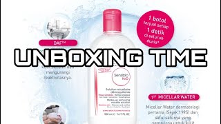Unboxing time | Bioderma Sensibio H2O 500ml Unboxing time | Bioderma Sensibio H2O 500ml