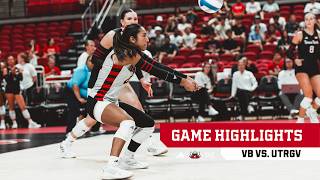 Texas Tech Volleyball vs. UTRGV: Highlights | September 10, 2026