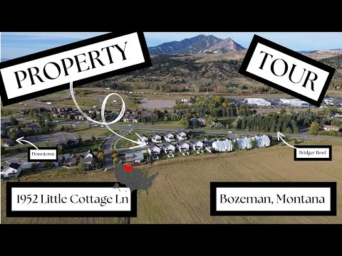 1952 Little Cottage Lane, Bozeman, MT home video tour