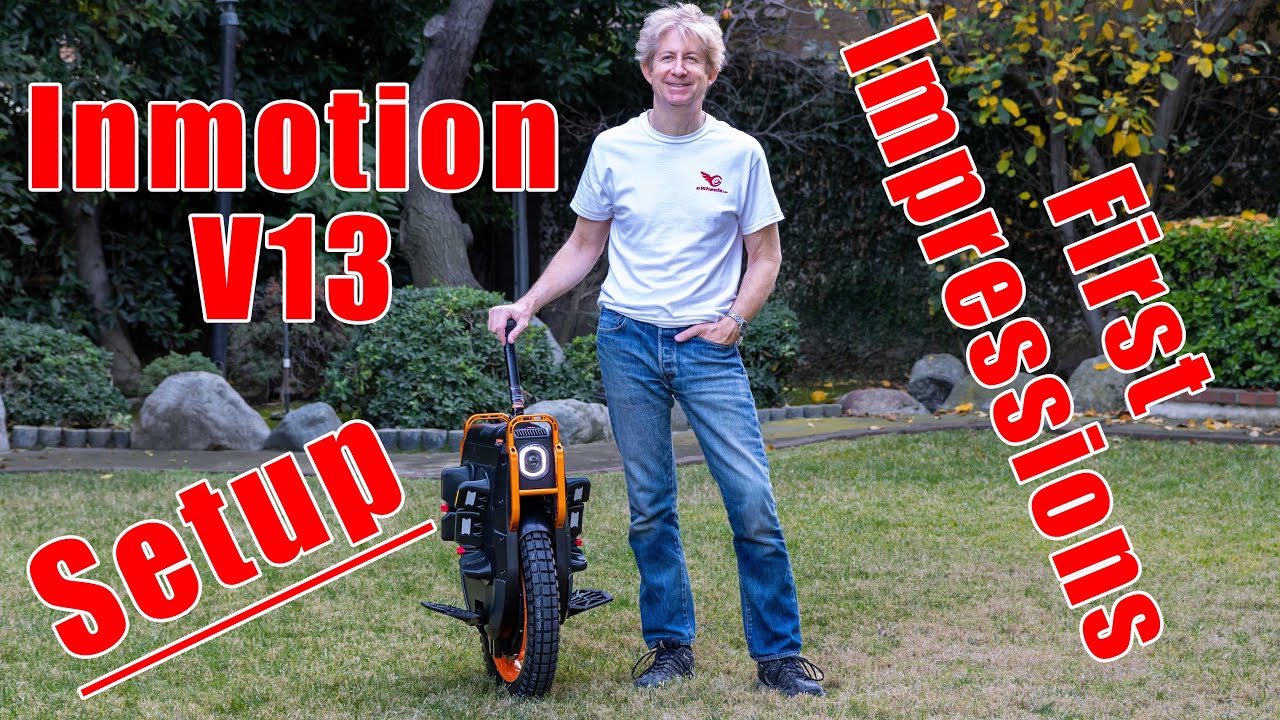Inmotion V13 Setup & First Impressions - YouTube