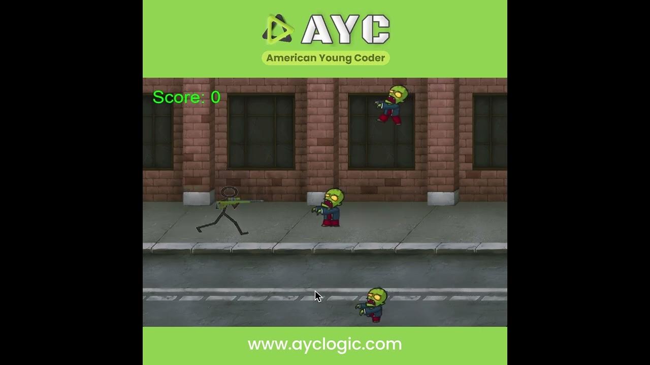 APR 2024 - Python Game Development - Zombie Shooter - YouTube