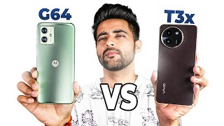 vivo T3x 5G vs Motorola G64 5G!! Best phone under 15000
