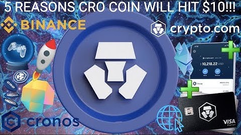 PROOF CRO COIN WILL HIT $10!!! 5 REASONS WHY I AM BULLISH! CRYPTO.COM NEWS CRO COIN PRICE PREDICTION