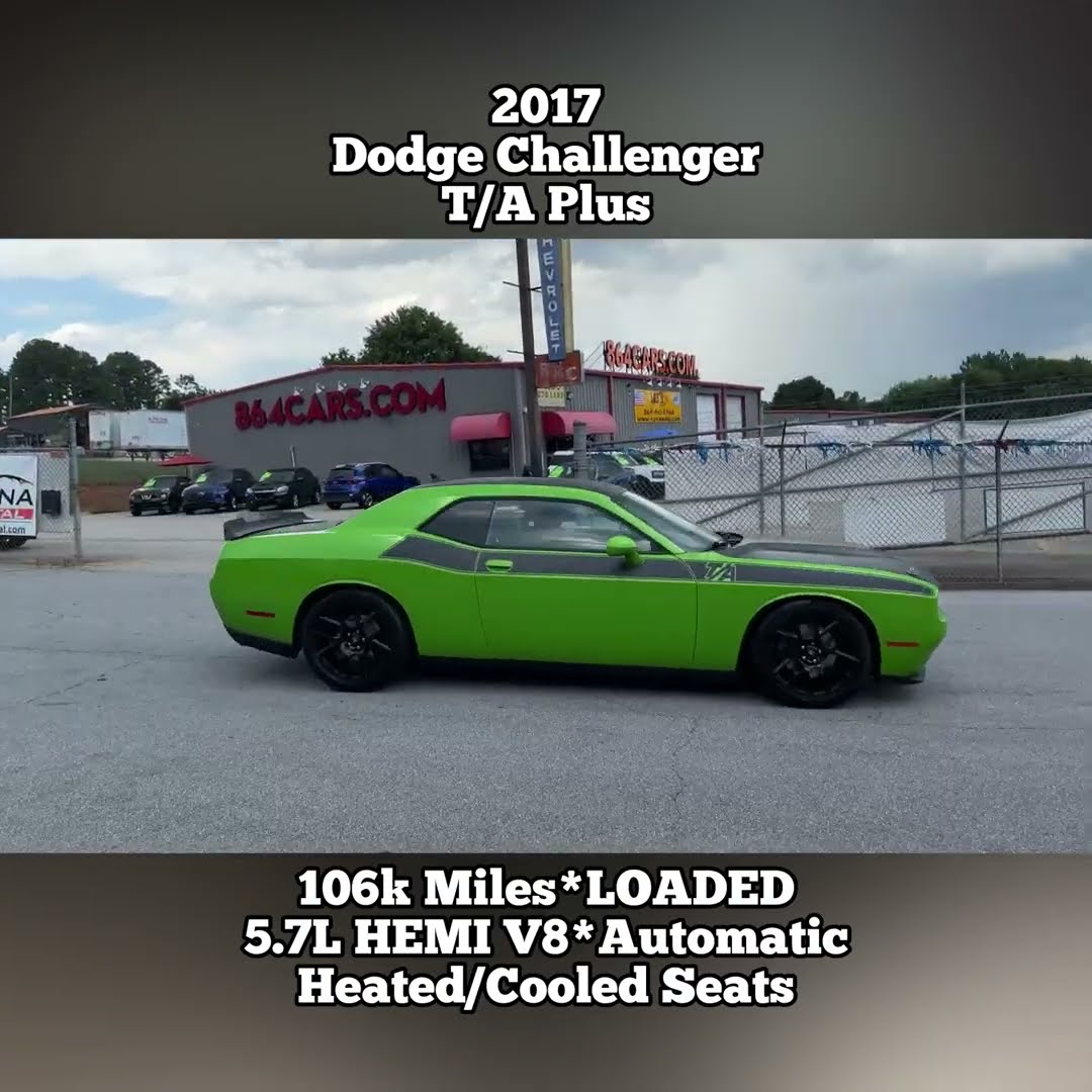 2017 Dodge Challenger T/A Plus #mjsautoland #864cars - YouTube