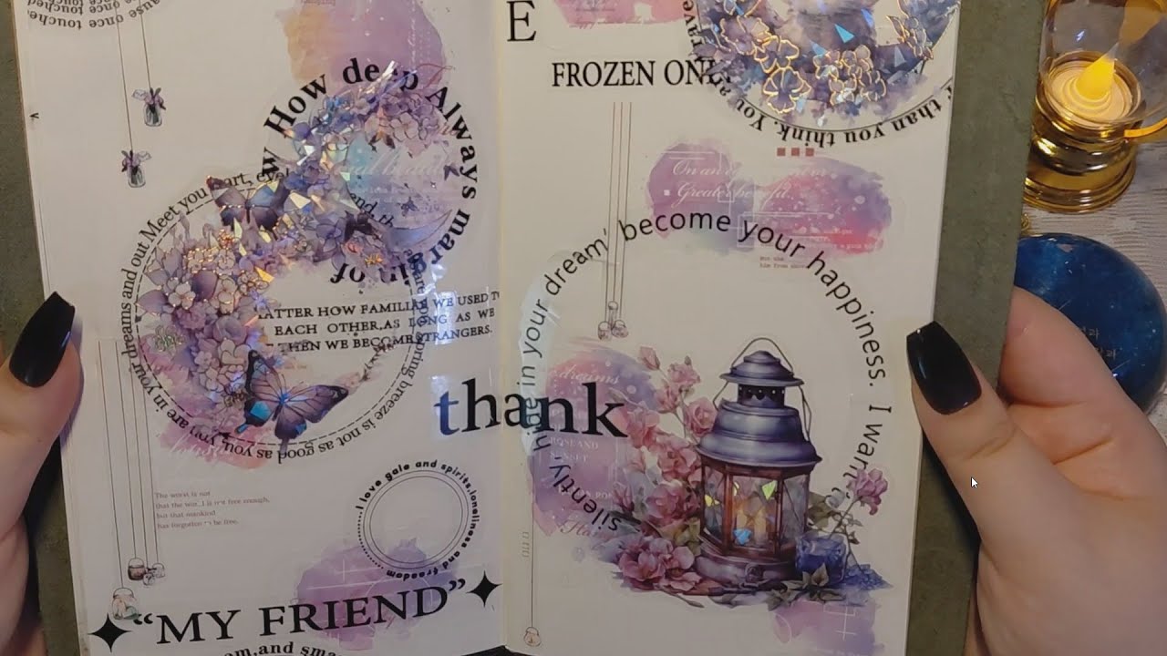 레터링 가득 붙여서~ 감성 다꾸 #journaling #scrapbooking