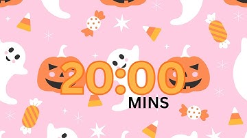 20-Minute Halloween-Themed Countdown Timer – Classroom Breaks, Study, Parties & More✨