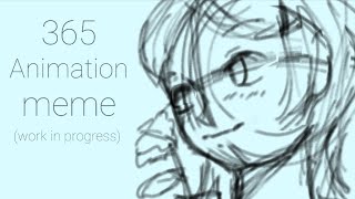 365 Animation Meme Work In Progress Original By Toonzee Animation