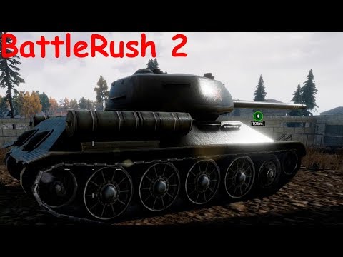 КРАФТ ТАНКА Т34 - BattleRush 2 \ Реалистичный шутер второй мировой войны